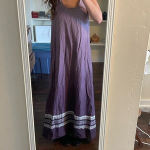 Ombré maxi dress